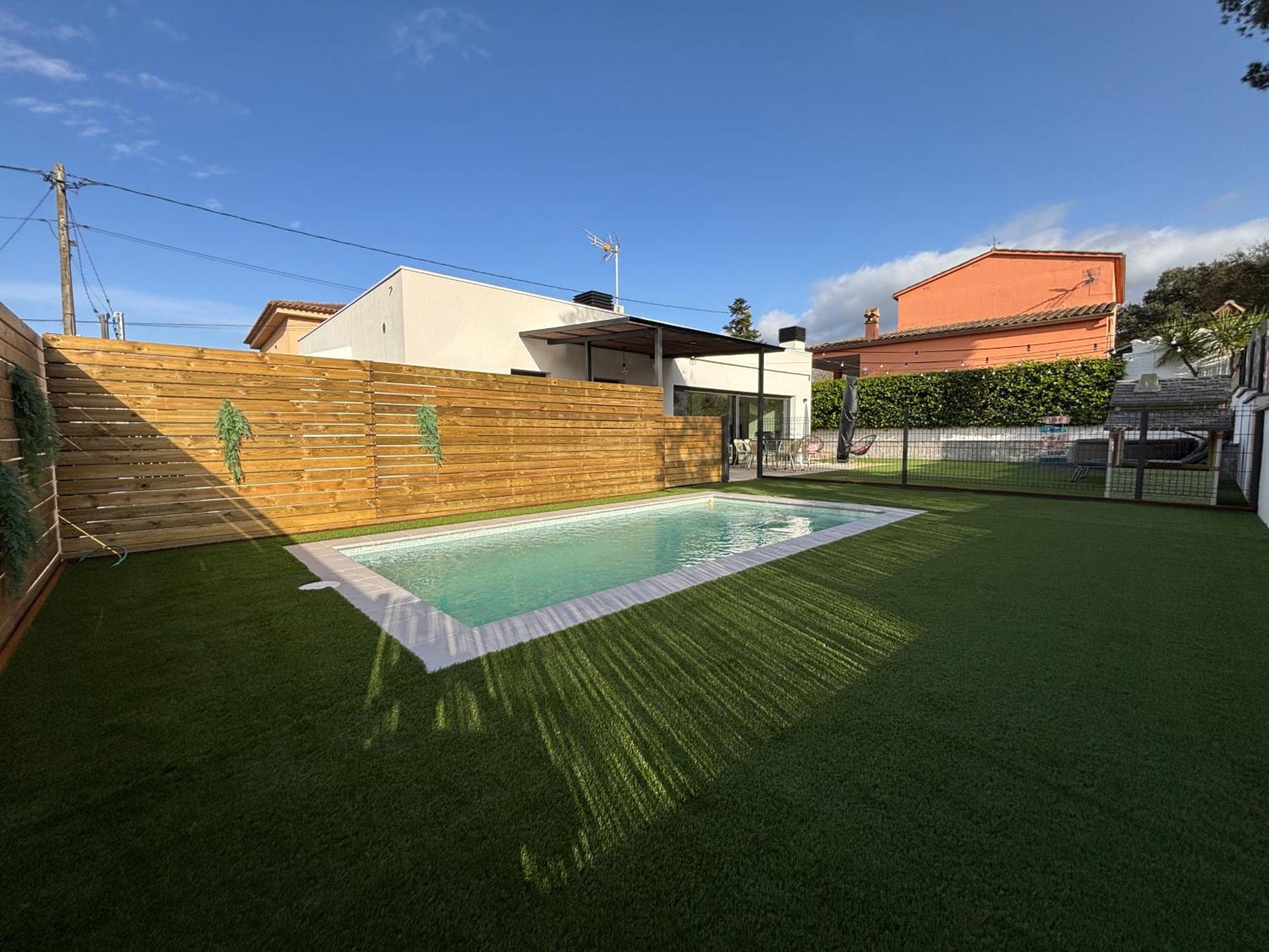 Espectacular Casa En Llagostera - Costa Brava, Con Piscina Kültér fotó