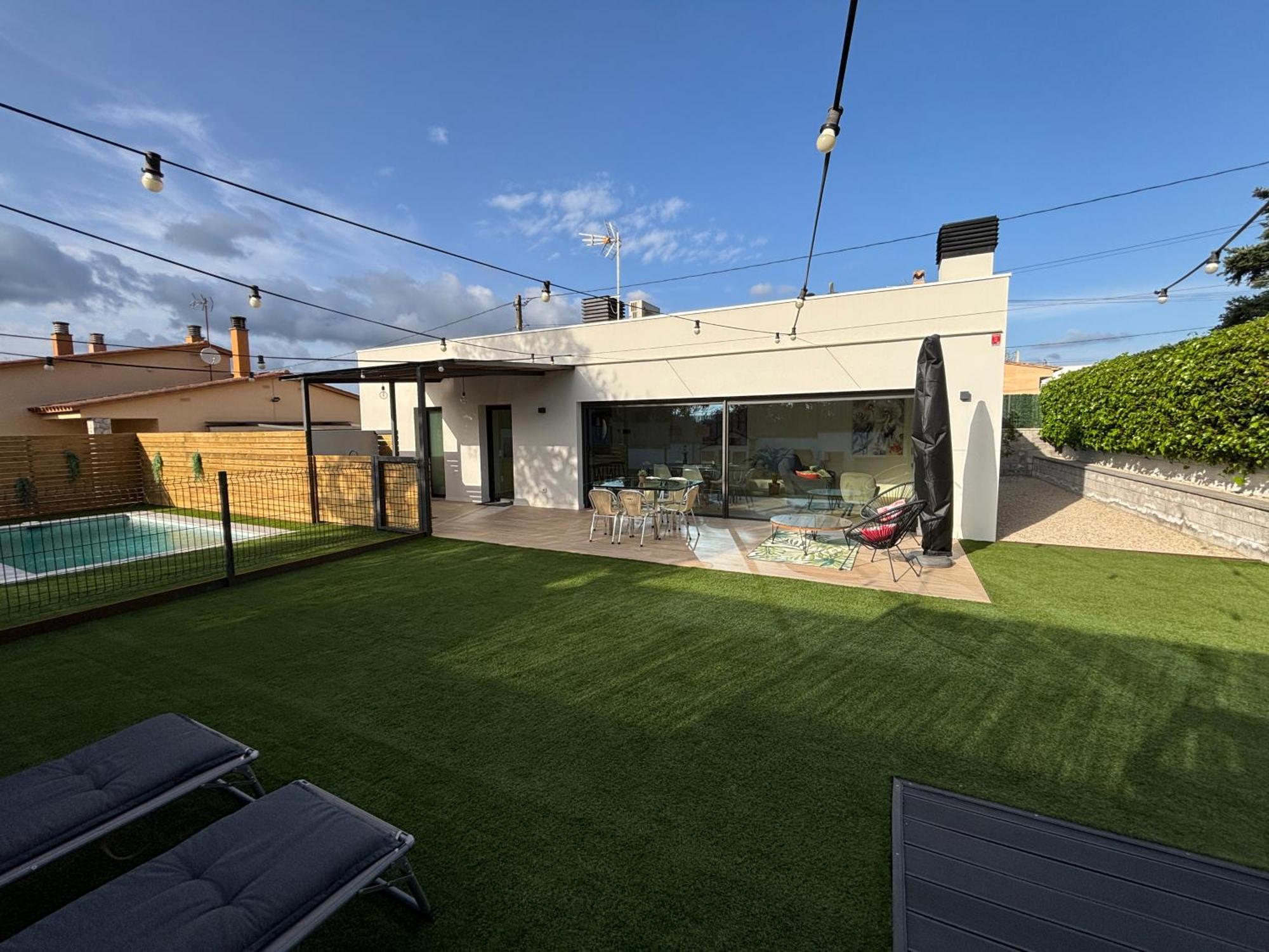 Espectacular Casa En Llagostera - Costa Brava, Con Piscina Kültér fotó
