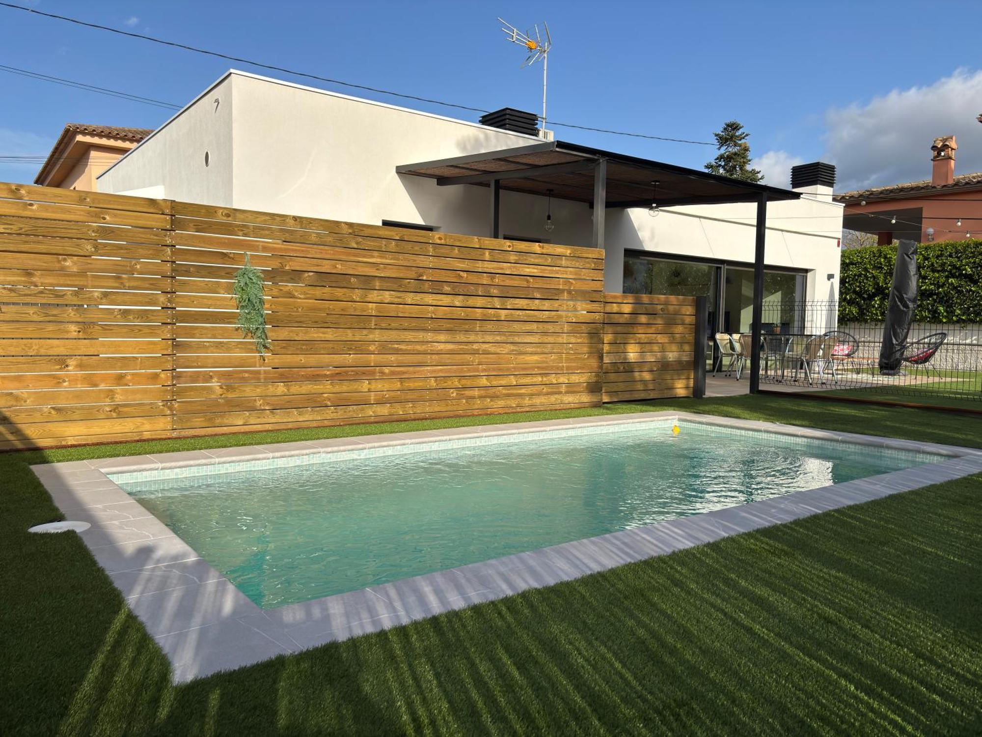 Espectacular Casa En Llagostera - Costa Brava, Con Piscina Kültér fotó